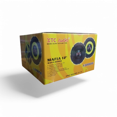 XTC SUBWOOFER12"13000W DVC BLK/YELLOW CO - Image 4